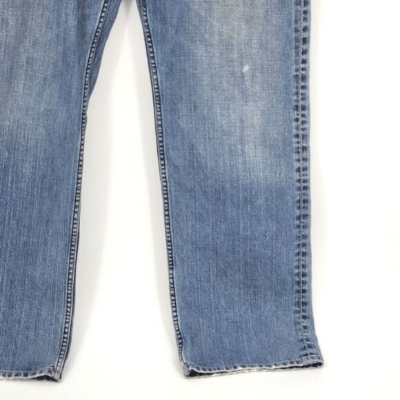 Vintage Structure Premium Denim Jeans Mens 38x32 Straight Leg Y2K 2000s Retro - Picture 3 of 10